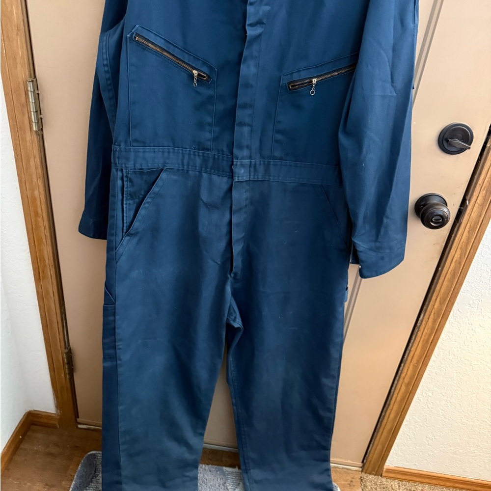 Dickies Men's Navy Coveralls